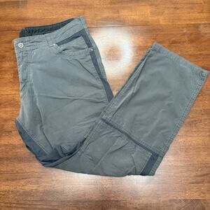 KUHL Radikl Pants Men's 40x32 Outdoor Trail Hiking Stretch Dark Gray